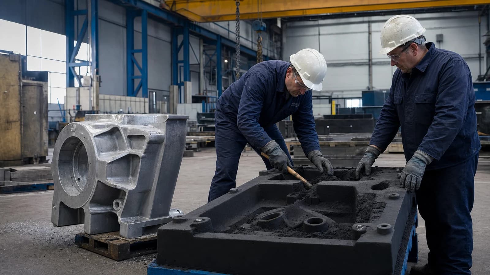 Håndstøping av aluminium
