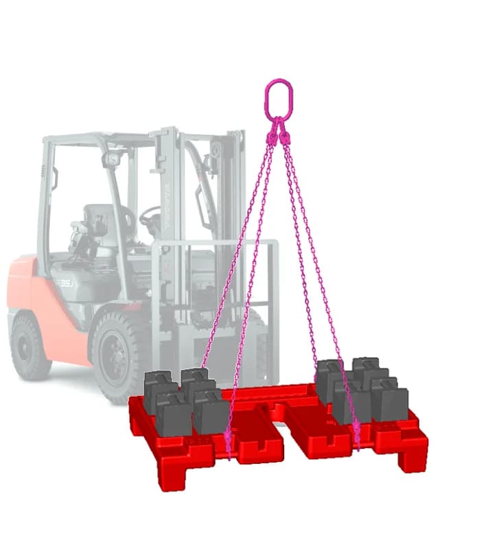 VGP ballastmasse på 500 KG
