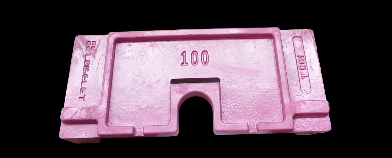 VGP VEKTORPLATE PÅ 100 KG