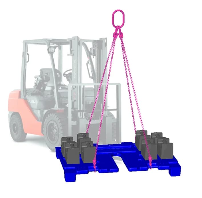 VGP ballastvekt på 200 KG