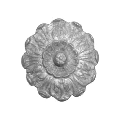 Dekorativ rosett i støpejern - Lotus