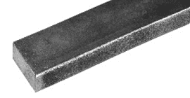 Flat steel bar 20x10 mm