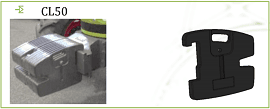 Traktorvekt Claas 50 kg - CL50