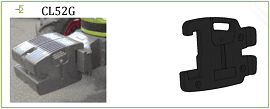 Traktorvekt Claas 52 kg venstre - CL52G