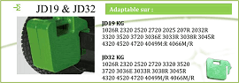 John Deere traktorvekt 19 KG - JD19
