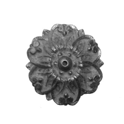 Dekorativ rosett i støpejern - Hibiscus