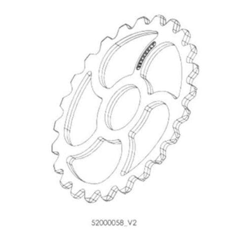 Croskill rulle glatt Ø 520 - 52000058_V2